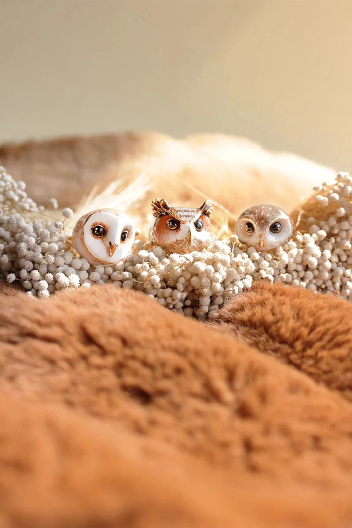 Happy Owl Brown - Ring - Image 12