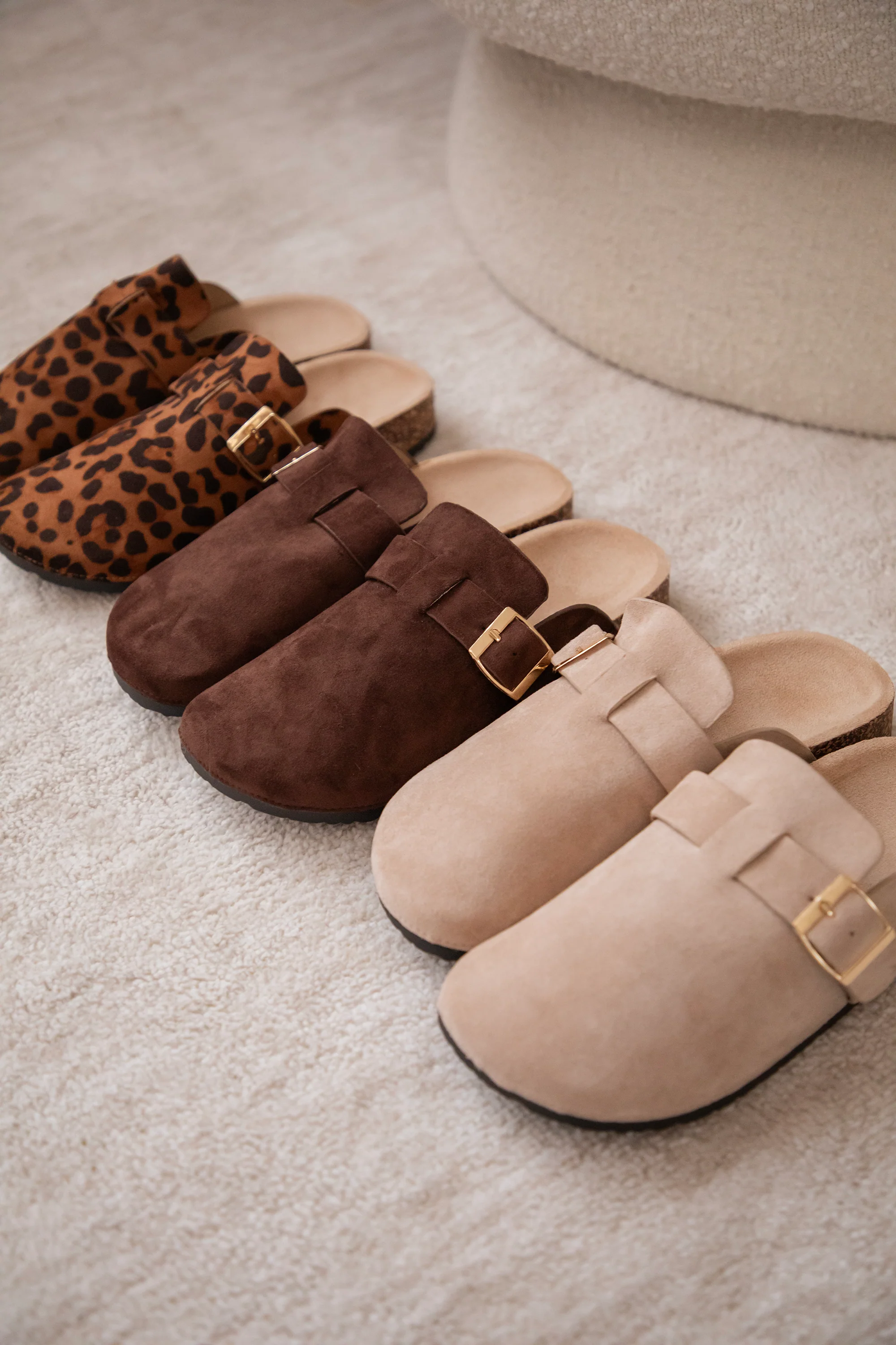 Leki Leo Buckle Clogs Camel - Flats - Image 5